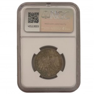Saxe-Weimar-Eisenach 2 Mark 1908 A WILLIAM ERNEST 350 th Anniversary of the University JENA