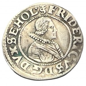 Schleswig-Holstein-Gottorp 1/8 Thaler 1626 FREDERICK III. RRR!