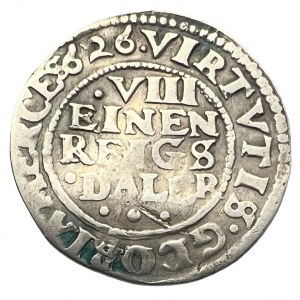 Schleswig-Holstein-Gottorp 1/8 Thaler 1626 FREDERICK III. RRR!