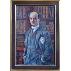 Maurycy MĘDRZYCKI (1890-1951), Porträt eines Mannes, 1928