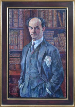Maurycy MĘDRZYCKI (1890-1951), Portret mężczyzny, 1928