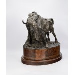 Bison sculpture