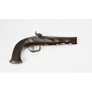 Nicolas Noël BOUTET - LA MANUFACTURE de VERSAILLES (active since 1793), Officer's pistol, French, cap pistol, originally a rock pistol