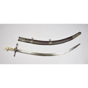 Polish carbuncle, 18th century, in scabbard
