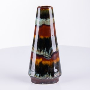 Mirostowickie Zakłady Ceramiczne, entworfen von Adam Sadulski, Vase W-109, 1960er/70er Jahre.