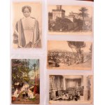 AFRIKA - Kb. 400 db régi képeslap albumban: városok és folklór / AFRICA - Cca. 400 pre-1945 postcards in album...