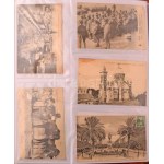 AFRIKA - Kb. 400 db régi képeslap albumban: városok és folklór / AFRICA - Cca. 400 pre-1945 postcards in album...