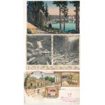 18 db RÉGI képeslap vegyes minőségben: történelmi magyar városok és motívumok / 18 pre-1945 postcards in mixed quality...