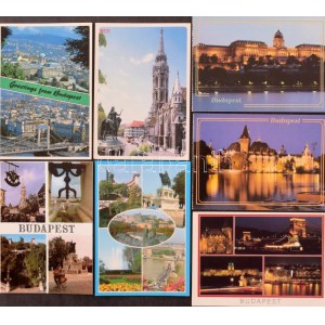BUDAPEST - Kb. 170 db MODERN postatiszta képeslap