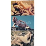 Kb. 89 db MODERN használatlan motívum képeslap: erotikus meztelen Pin-up lányok / Cca...