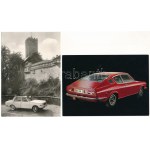 10 db MODERN motívum képeslap autókról / 10 modern motive postcards of automobiles