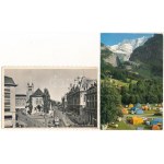SVÁJC - 17 db MODERN város képeslap / SWITZERLAND - 17 MODERN Swiss town-view postcards
