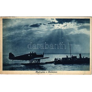 1938 Balaton, hidroplán a Balatonon (EB)
