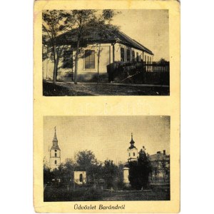 1945 Báránd, templomok (EK)