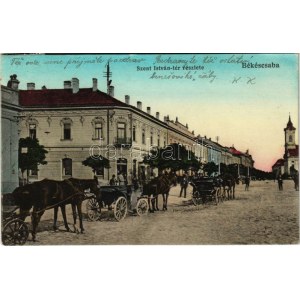 1916 Békéscsaba, Szent István tér (EK)