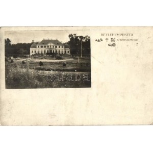 Betlehem-puszta (Győrszemere), kastély (fa)