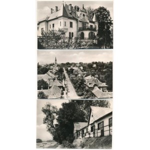 Göd, Alsógöd, Felsőgöd - 11 db MODERN város képeslap (1950-1960)