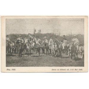 Balázsfalva, Blasendorf, Blaj; 1922, Iancu cu tribunii sai, 3-15. Mai 1848 / Román nemzetiségi gyűlés ...