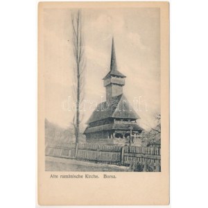 Borsa (Máramaros), Alte rumänische Kirche / Régi román templom / old Romanian church (EK)
