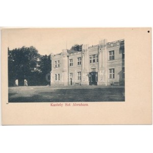 Ábrahám, Szentábrahám, Abrahám; Esterházy kastély / castle (EK)