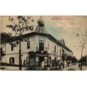 Bártfa, Bártfafürdő, Bardejovské Kúpele, Bardiov, Bardejov; Tahy udvar, Eschwig és Hajts üzlete és saját kiadása...
