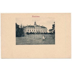 Cseklész, Ceklís, Bernolákovo; Gróf Eszterházy Károly kastély hátulról / castle