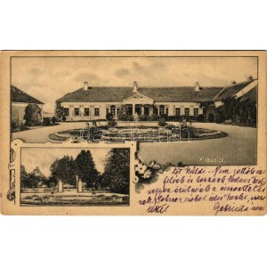 1932 Klobusic, Klobusice (Illava, Ilava); Sipeky kastély és kert. Leopold Gansel kiadása / castle and park...