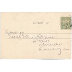 1907 Nagyszombat, Tyrnau, Trnava; Neológ izraelita templom, zsinagóga. Fischer Hugó kiadása / synagogue (vágott / cut...