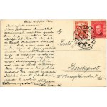 1927 Ótura, Stará Turá, Alt-Turn; utcaképek, templom, iskola, Özvegy Elena Malárová könyv és papír üzlete ...