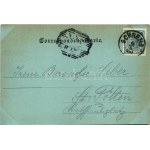 1900 Schrems, Der Schlossplatz / castle (EK)