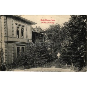 1906 Wien, Vienna, Bécs XIX. Döbling, Rudolfiner-Haus (surface damage)