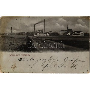 1901 Dolní Stepánov, Unter Stefanau (Olomouc); factory (EK)