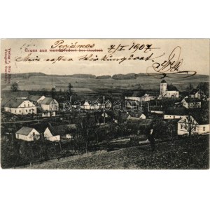 1907 Guntramovice (Budisov nad Budisovkou); Gundersdorf bei Bautsch