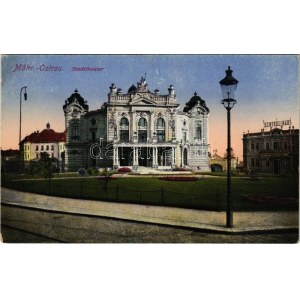 Ostrava, Moravská Ostrava, Mährisch Ostrau; Stadttheater / theatre