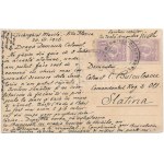 Techirghiol - 6 db régi román város képeslap / 6 pre-1945 Romanian town-view postcards