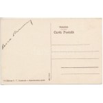 Techirghiol - 6 db régi román város képeslap / 6 pre-1945 Romanian town-view postcards