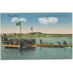 Techirghiol - 6 db régi román város képeslap / 6 pre-1945 Romanian town-view postcards
