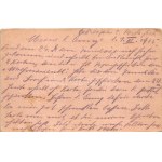 1915 Lieb Vaterland magst ruhig sein. Portofrei! Viribus Unitis Feldpostkarte (EB)
