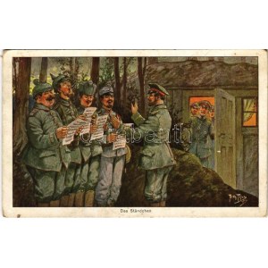 1916 Das Ständchen. A.R. & C. i. B. No. 766/4. s: Arthur Thiele + K.u.k. TRAGTIERKOLONNE III. OBERLEUTNANT BAUMANN ...
