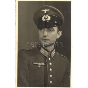 Luftwaffe Flieger Offizier / WWII Third Reich NS military pilot, Henssgen photo (fa)