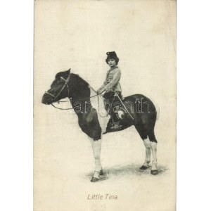 Little Tina, hussar, horse 'Nordische Kunstanstalt Ernst Schmidt & Co., Lübeck' (EK)