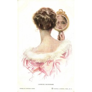 Looking backward, Reinthal & Newman No. 400. s: Harrison Fisher