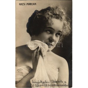 1901 Gazsi Mariska. Strelisky Budapest