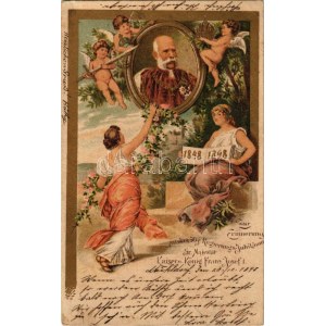 1898 (Vorläufer) Zur Erinnerung an das 50 jähr. Regierungs-Jubiläum Sr. Majestät Kaiser u. König Franz Josef I. ...