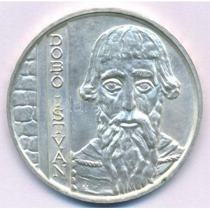 Képíró Zoltán (1944-1981) / 1977. Dobó István / MÉE VIII. Vándorgyűlése Eger jelzett Ag emlékérem (25,12g/0.800/42...