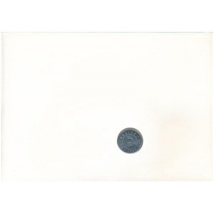 Belize 1980. 5c Al felbélyegzett borítékban, bélyegzéssel, német nyelvű leírással T:UNC Belize 1980...