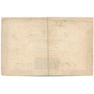 Franciaország 1791. 5L Assignata T:F France 1791. 5 Livres Assignata C:F Krause P#A49