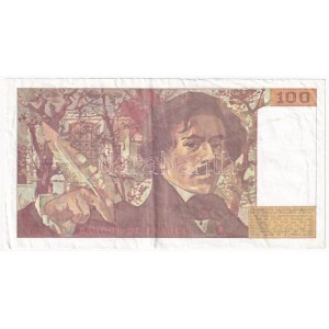 Franciaország 1991. 100Fr T:F szép papír France 1991. 100 Francs C:F fine paper Krause P#152