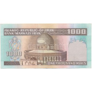 Irán DN (1982-2002) 1000R T:VF Iran ND (1982-2002) 1000 Rials C:VF Krause P#138
