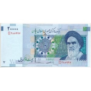 Irán DN (2014-2021) 20.000R T:UNC Iran ND (2014-2021) 20.000 Rials C:UNC